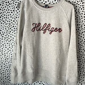 Tommy Hilfiger crewneck with woven detailing